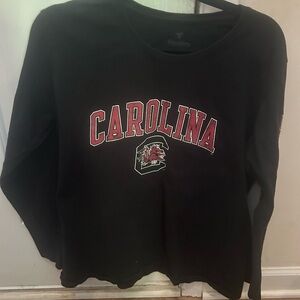 Black Carolina Long Sleeve Shirt